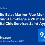 Studio Eclat Marine 3 Etoiles - Vue Mer - Parking-Clim-Plage A 20 Metres - Capitalchic Services Saint-Aygulf