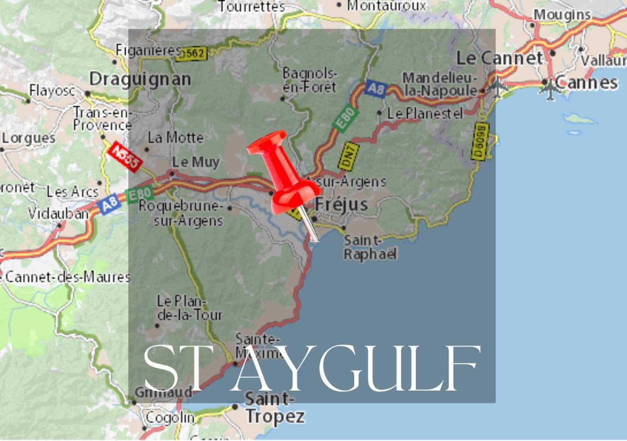 Eclat Marine 3 Etoiles - Vue - Parking-clim-plage A 20 Metres - Capitalchic Services Saint-aygulf *