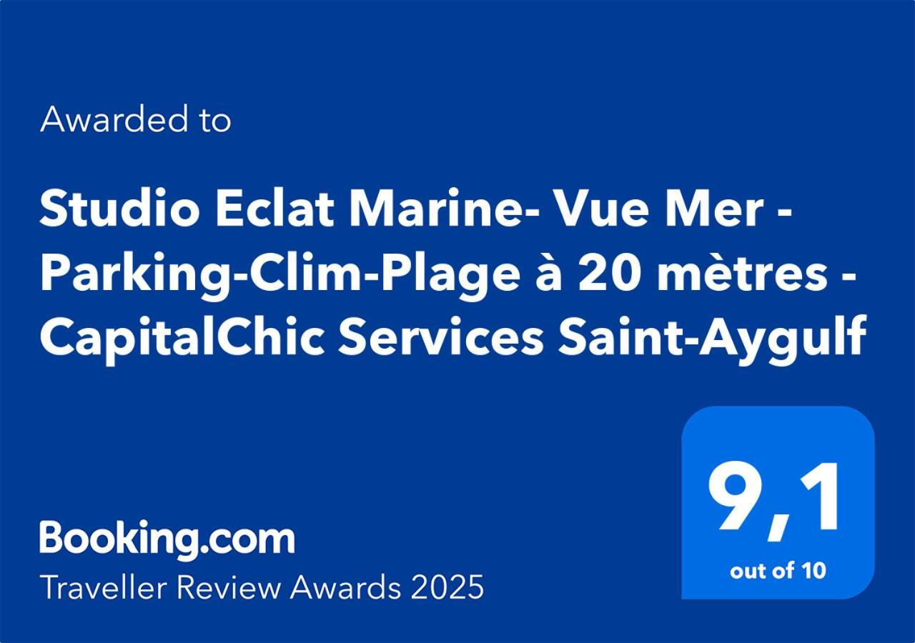 Appartement Eclat Marine 3 Etoiles - Vue - Parking-clim-plage A 20 Metres - Capitalchic Services Saint-aygulf